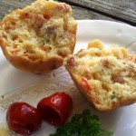Bacon, cheese and peppadew muffin recipe