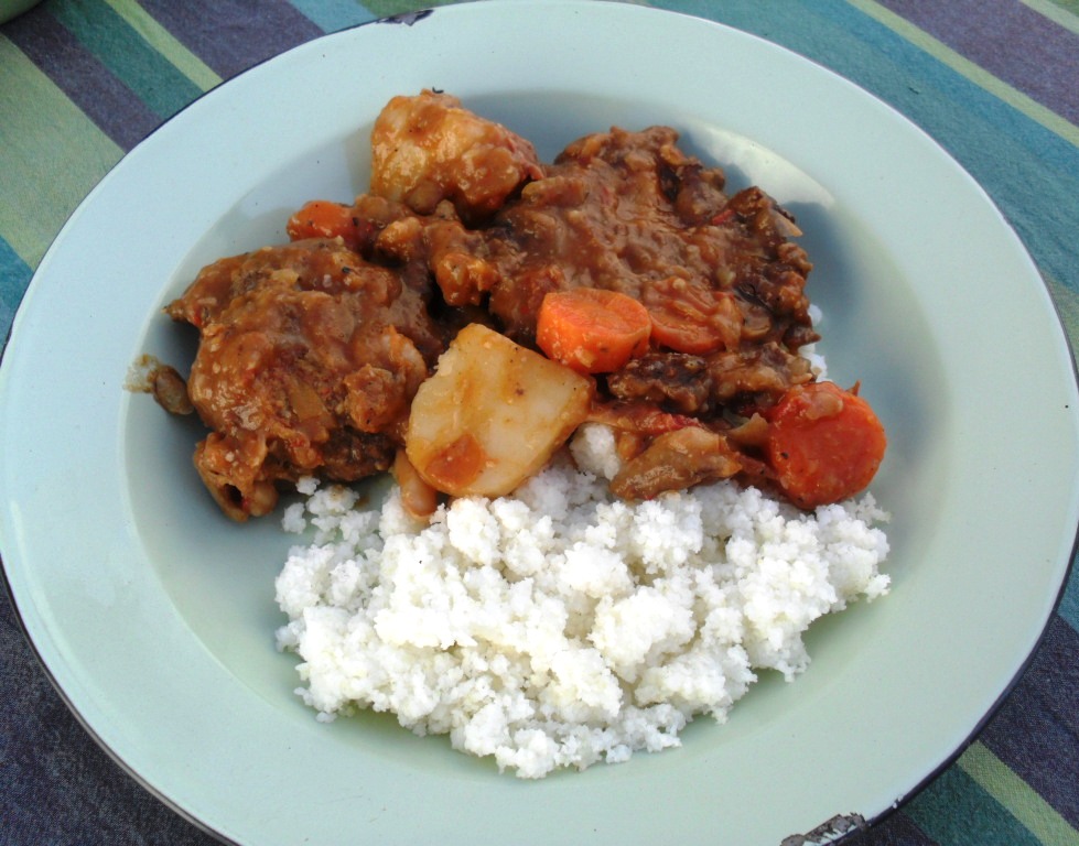 Ostrich neck and cannellini bean stew recipe Ostrich neck and cannellini bean stew