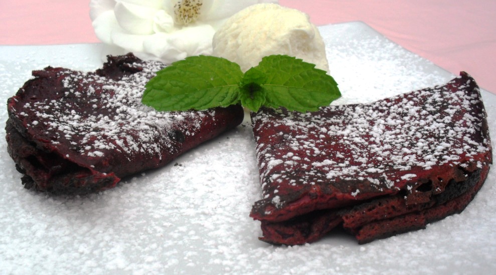 Red velvet pancake recipe