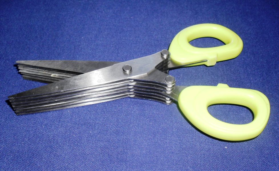 In my Kitchen in January 2013 herb scissors
